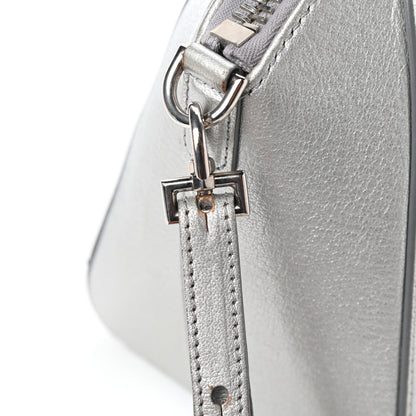 Givenchy Metallic Sugar Goatskin Mini Antigona Silver 12 of 16