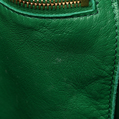 Bottega Veneta Lambskin Maxi Intrecciato Cassette Messenger Racing Green 9 of 28