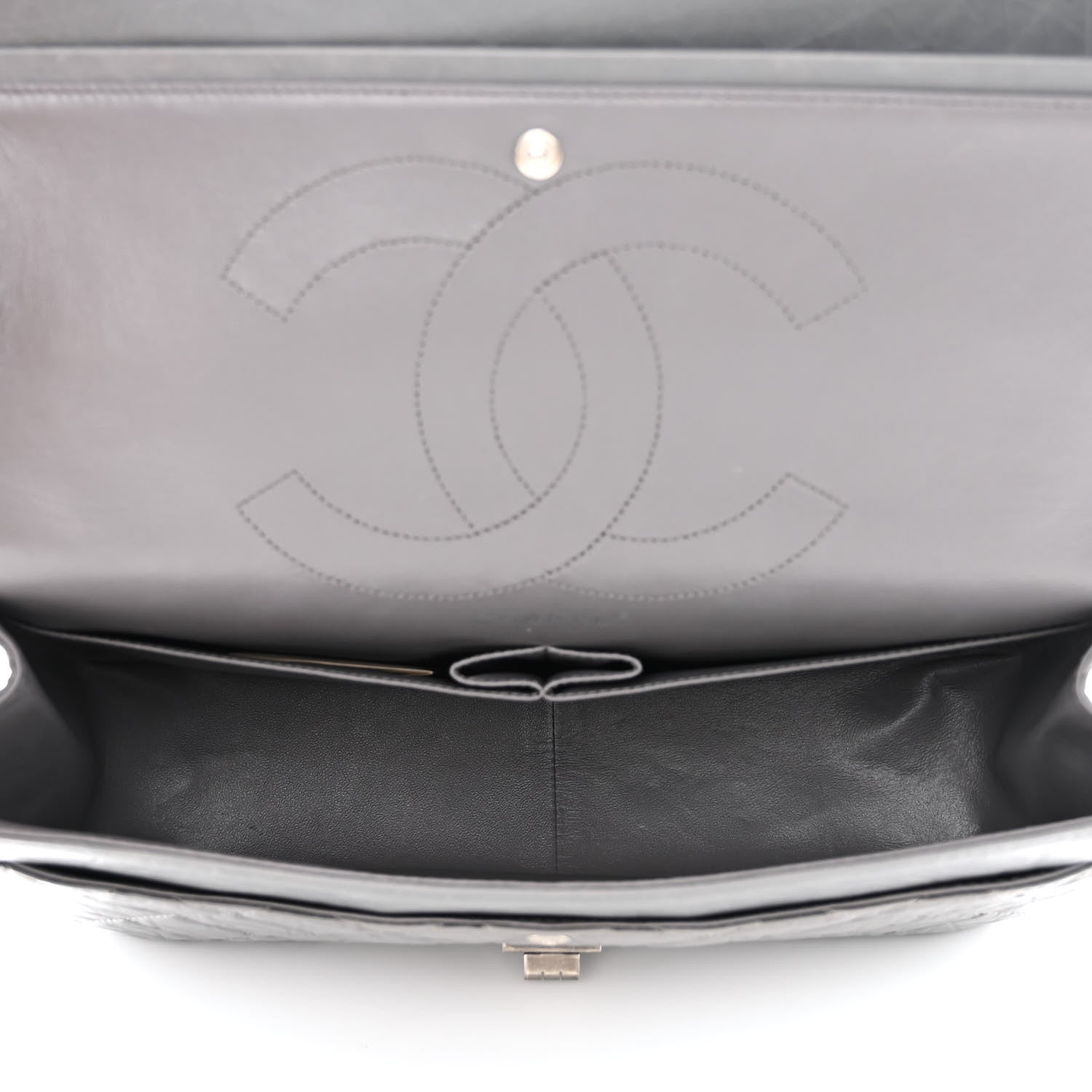 Chanel Aged Calfskin Quilted 2.55 Reissue 227 Flap Grey 5 of 13