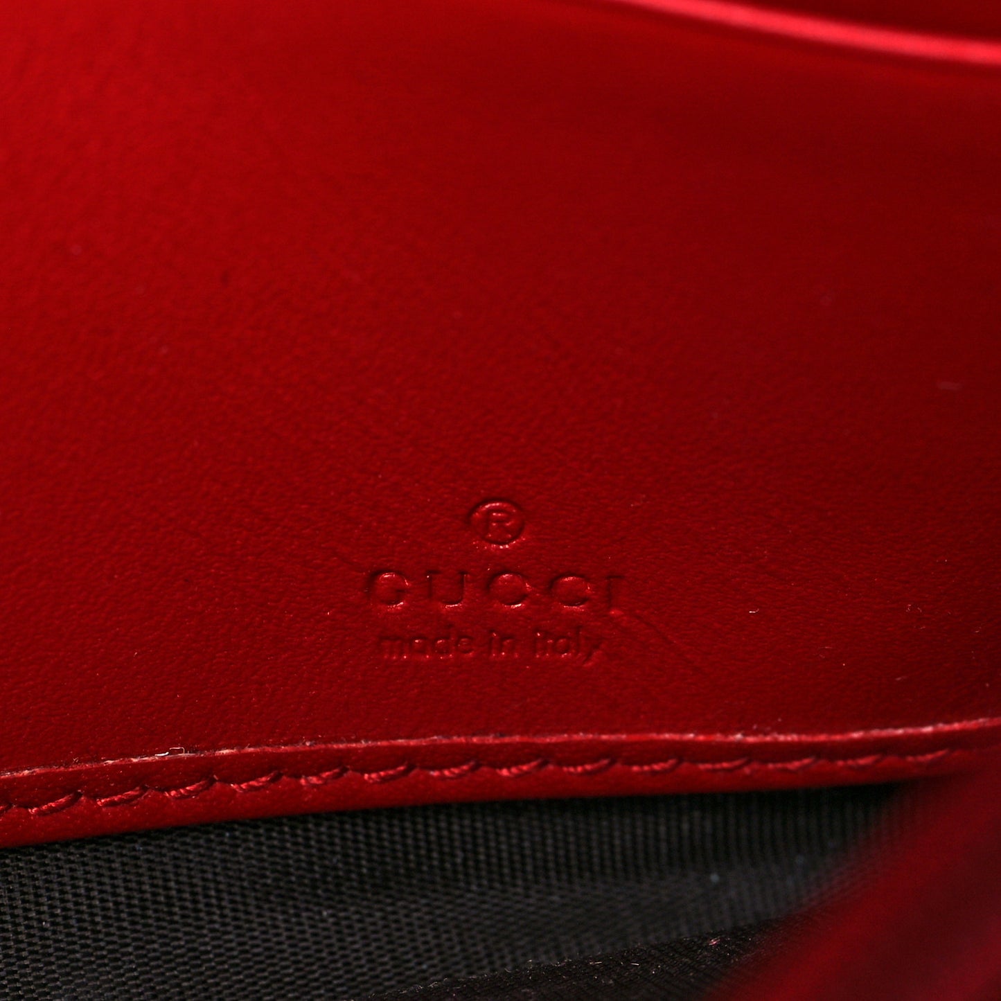 Moon Calfskin Continental Wallet New Rosette Hibiscus Red