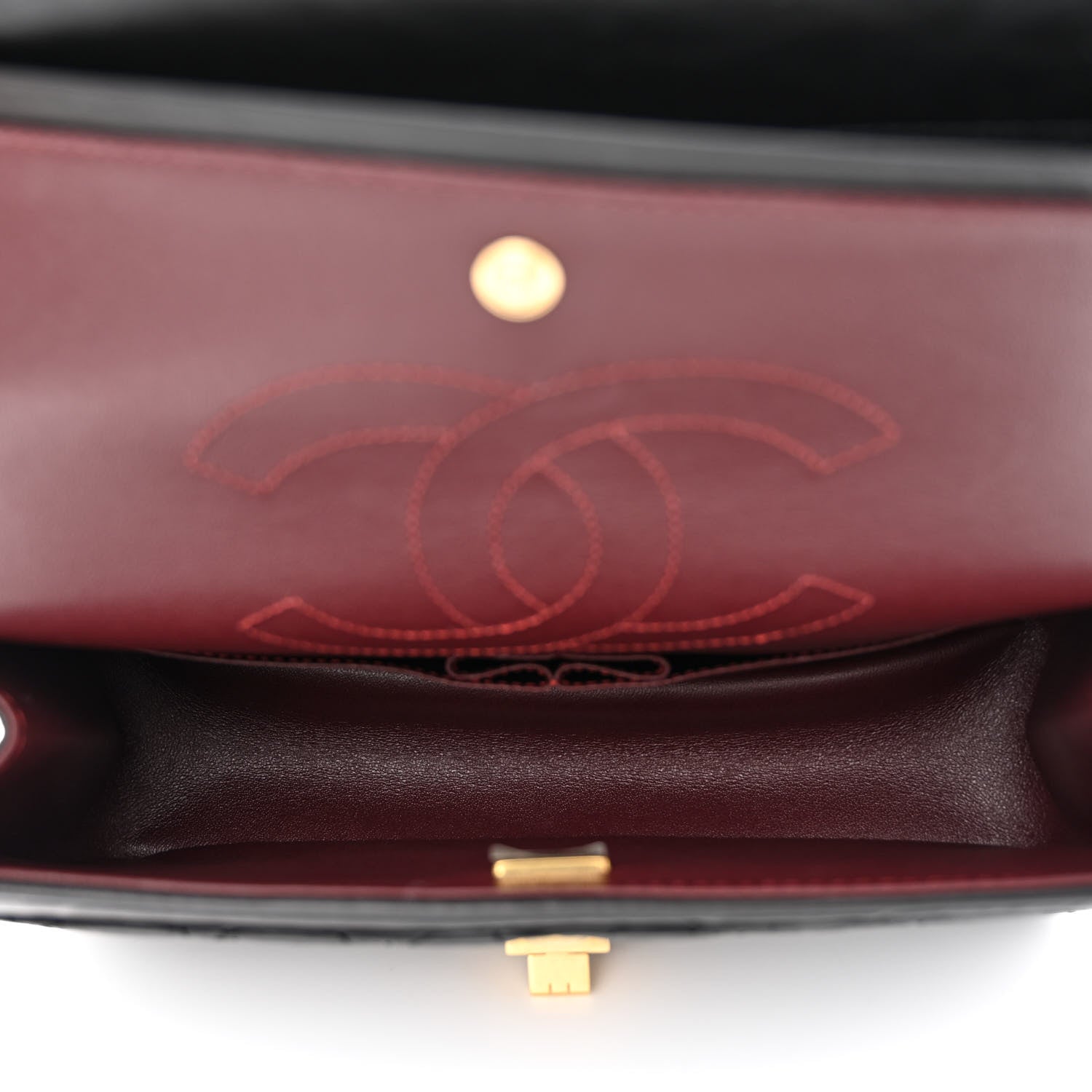 Chanel Aged Calfskin Quilted 2.55 Reissue 225 Flap Black 5 of 11