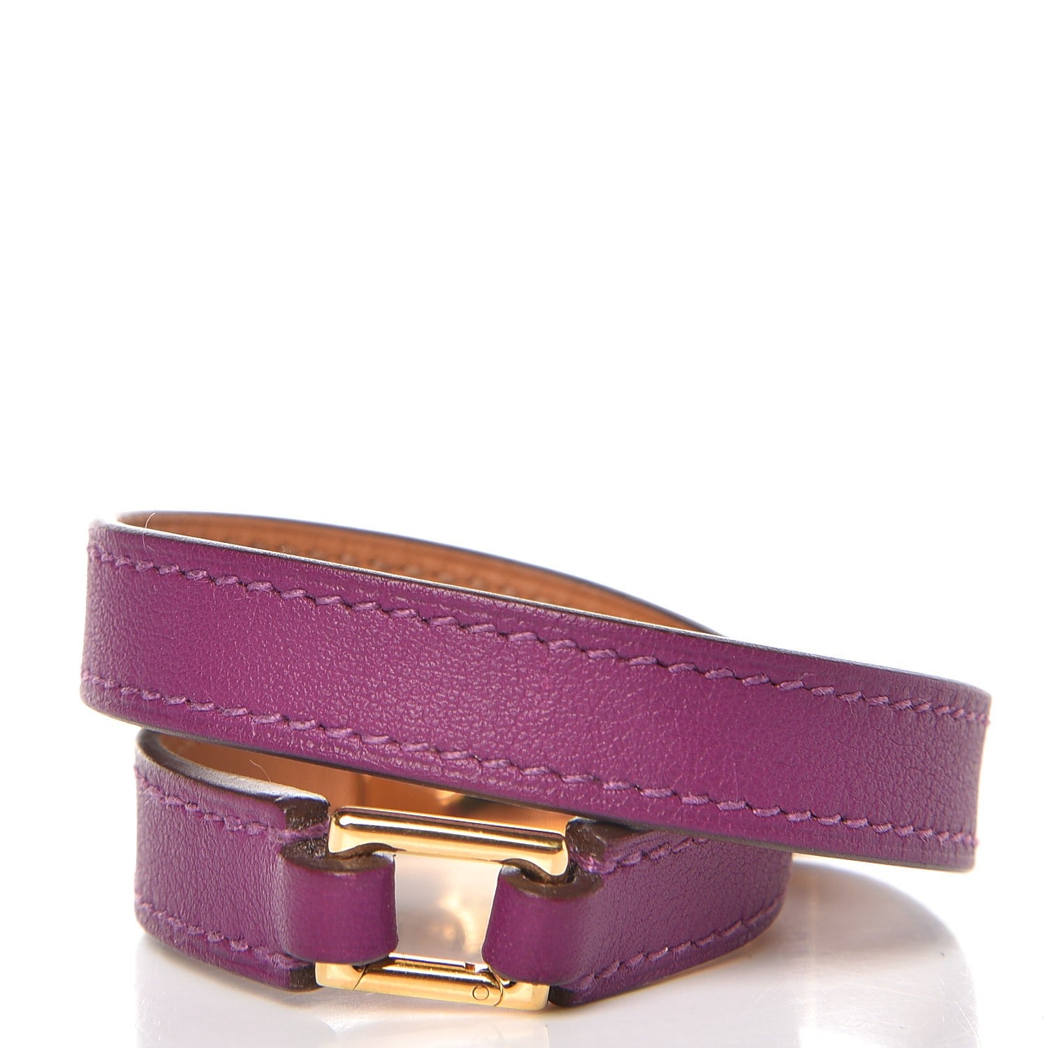 Hermes Swift Rivale Double Tour Bracelet XS Anemone 3 of 6