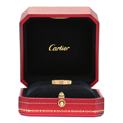 Cartier 18K Yellow Gold 3.5mm LOVE Wedding Band Ring 51 5.75 5 of 5
