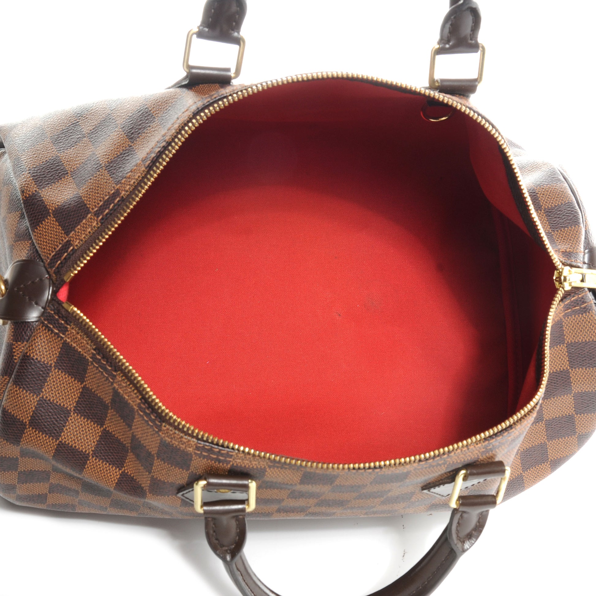 Louis Vuitton Damier Ebene Speedy 35 5 of 10