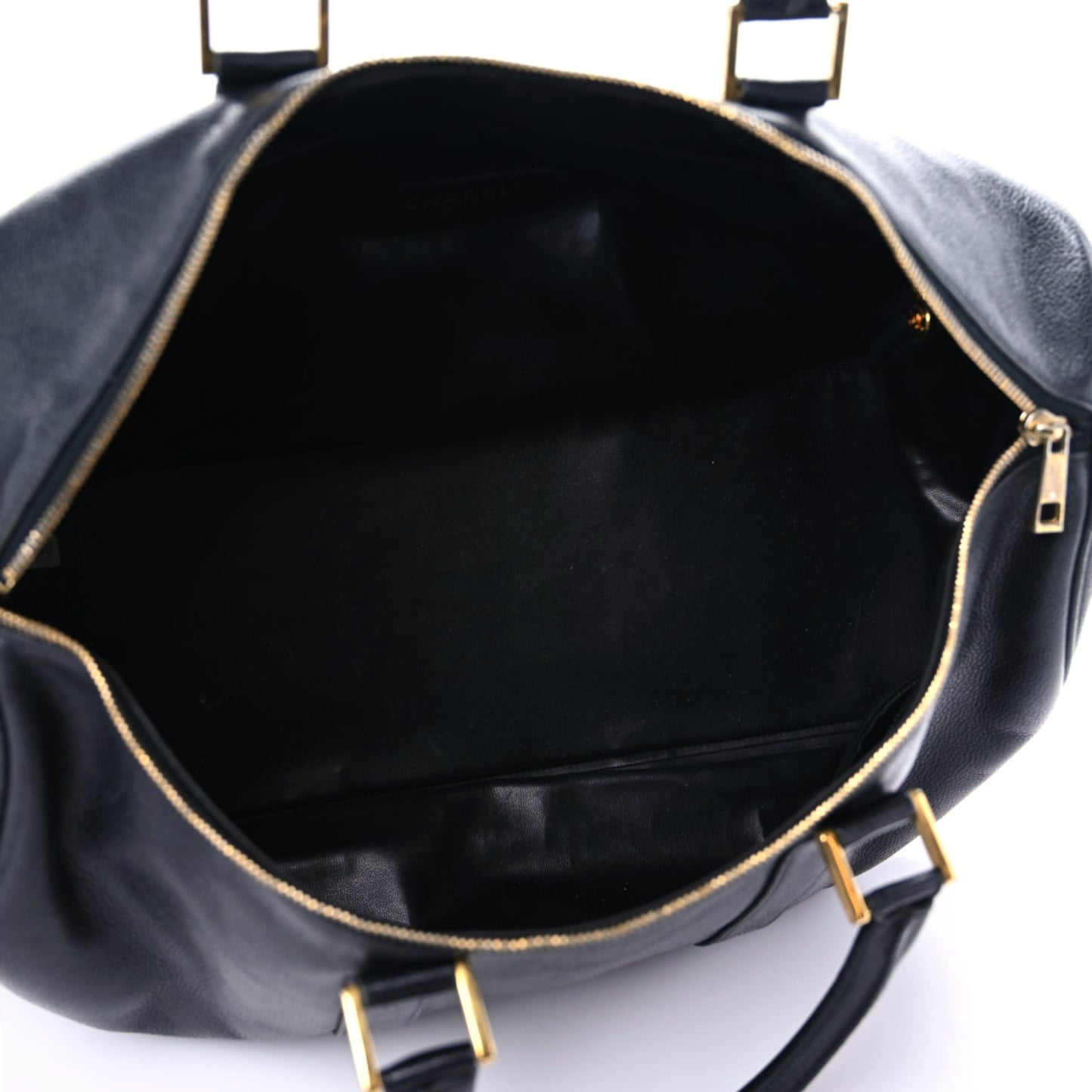 Caviar Timeless CC Duffel Bag Black