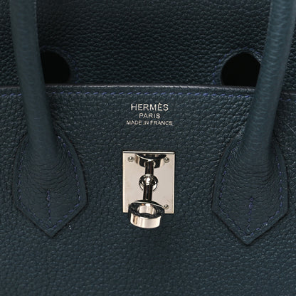 Hermes Togo Birkin 25 Bleu de Prusse 6 of 9