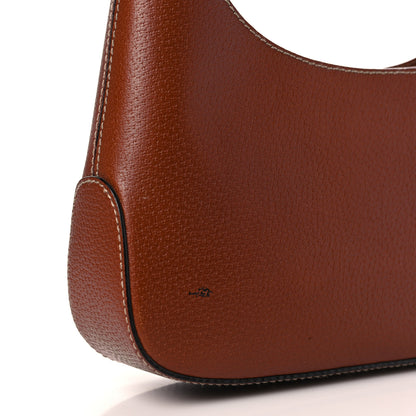 Salvatore Ferragamo Pigskin Shoulder Bag Brown 9 of 9