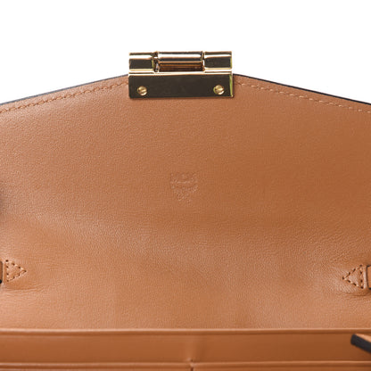 MCM Visetos Large Patricia Wallet On Chain Cognac 6 of 13