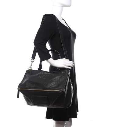 Givenchy Ostrich Large Pandora Black 2 of 10