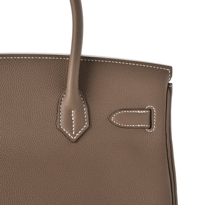 Hermes Togo Birkin 30 Etoupe 34 of 38