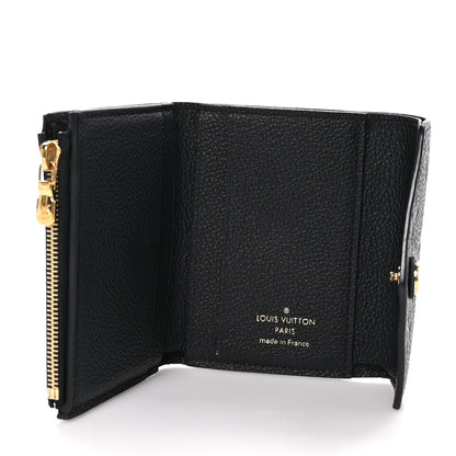 Louis Vuitton Empreinte Zoe Wallet Black 6 of 8