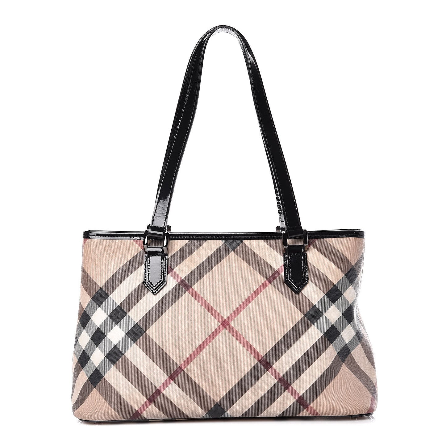 Supernova Check Regent Tote Black