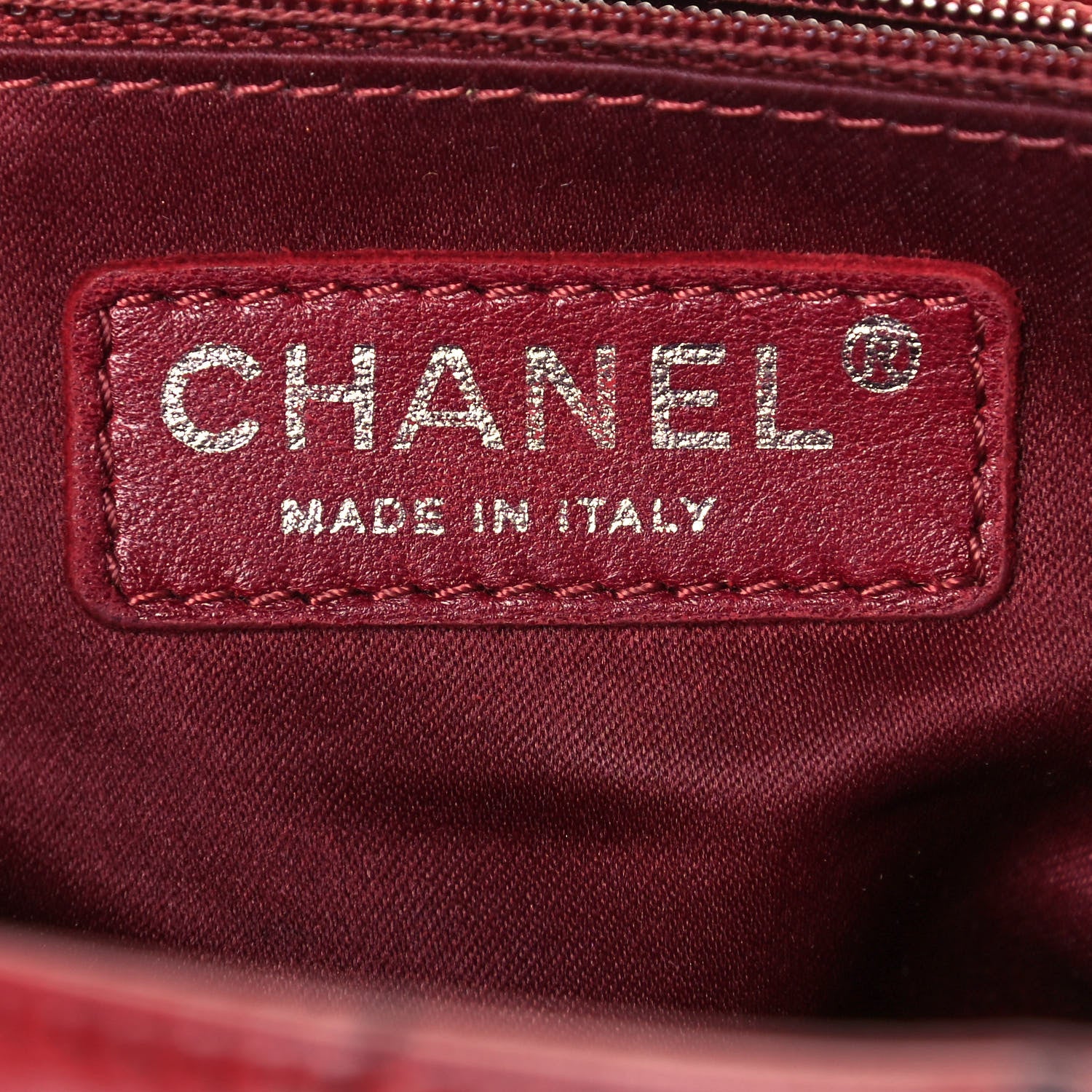 Chanel Lambskin Vertical Stitch Jumbo Single Flap Dark Red 5 of 16