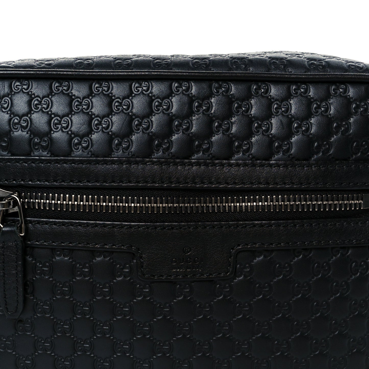 Microguccissima Toiletry Case Black