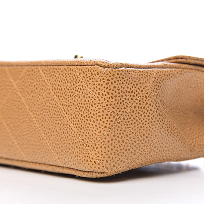 Chanel Caviar Quilted Mini Square Flap Beige 9 of 11