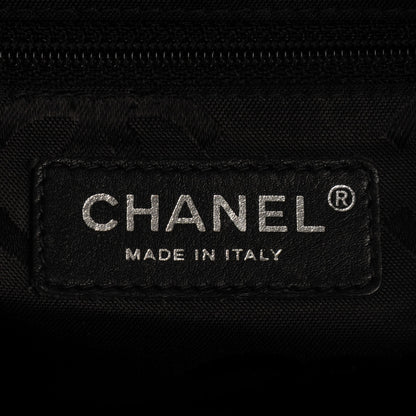 Chanel Calfskin Quilted Large Cambon Tote Pink Black 6 of 7