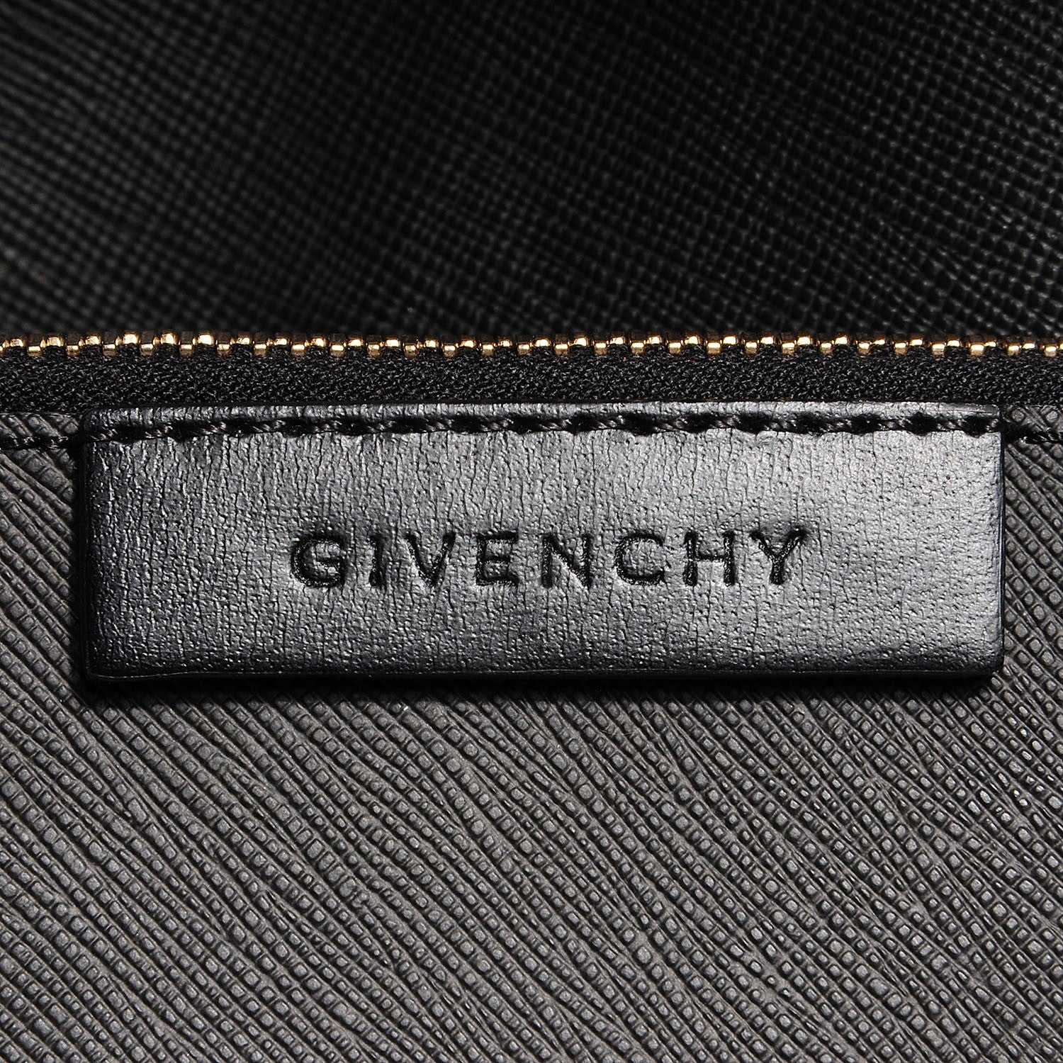Givenchy Textured Coated Canvas Rottweiler Pint Large Antigona Tote Black 6 of 8