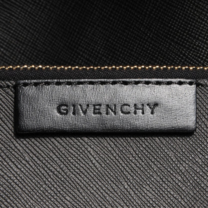 Givenchy Textured Coated Canvas Rottweiler Pint Large Antigona Tote Black 6 of 8