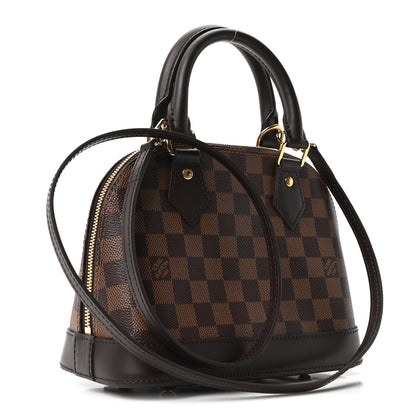 Louis Vuitton Damier Ebene Alma BB 3 of 10