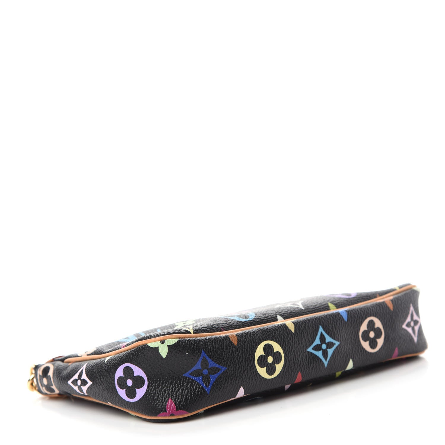 Louis Vuitton Monogram Multicolor Pochette Accessories Black 4 of 11