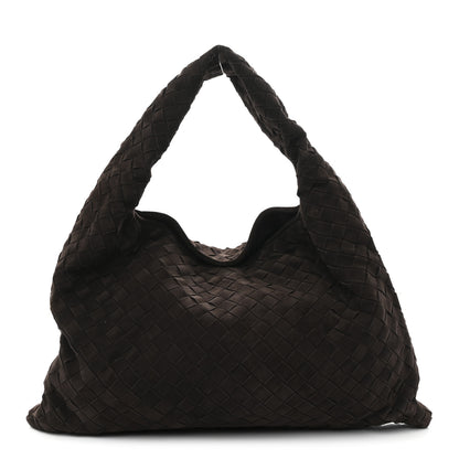 Bottega Veneta Suede Intrecciato Small Hop Fondant 1 of 10
