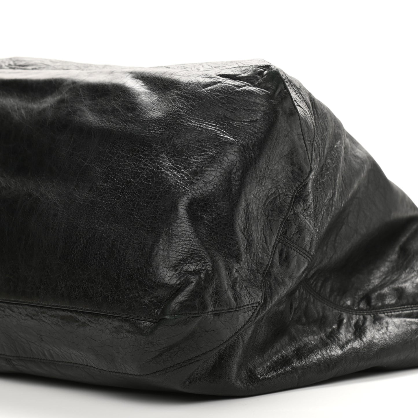 Agneau Classic Hardware Courier Black