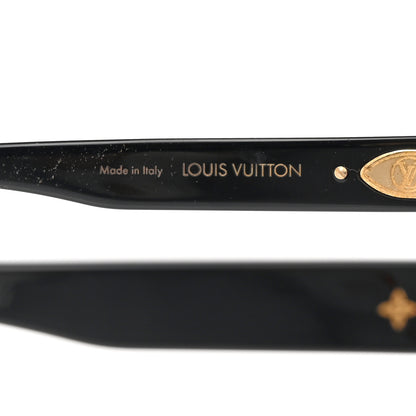 Louis Vuitton Acetate My Monogram Square Sunglasses Z1526E Black 5 of 8