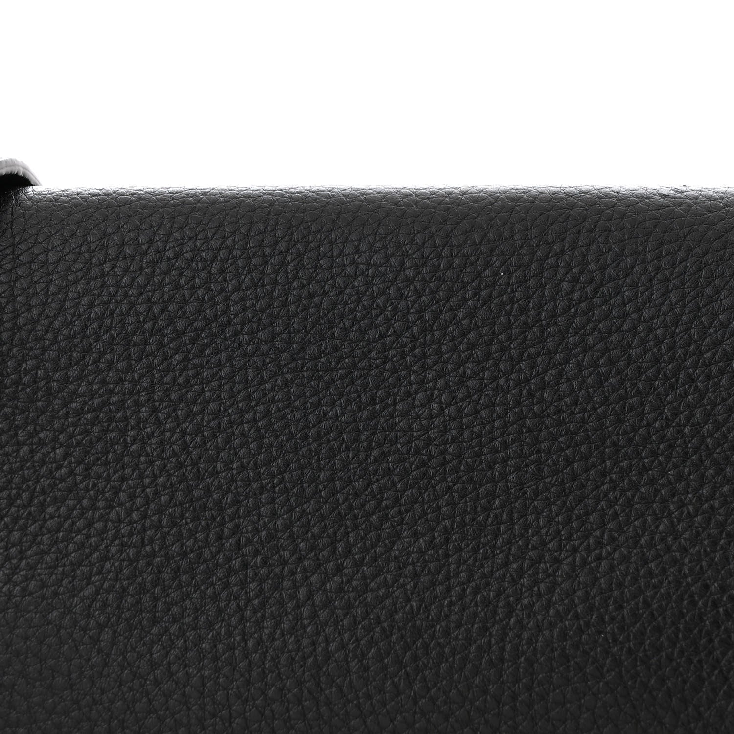 Valentino Garavani Grained Calfskin Rockstud Saddle Bag Black 8 of 11