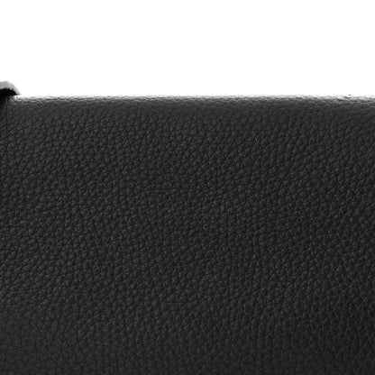 Valentino Garavani Grained Calfskin Rockstud Saddle Bag Black 8 of 11