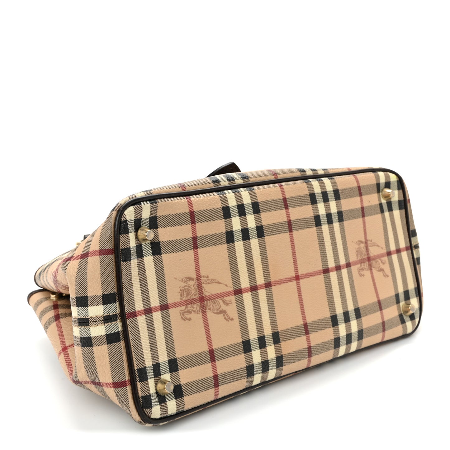 Haymarket Check Eden Tote Chocolate