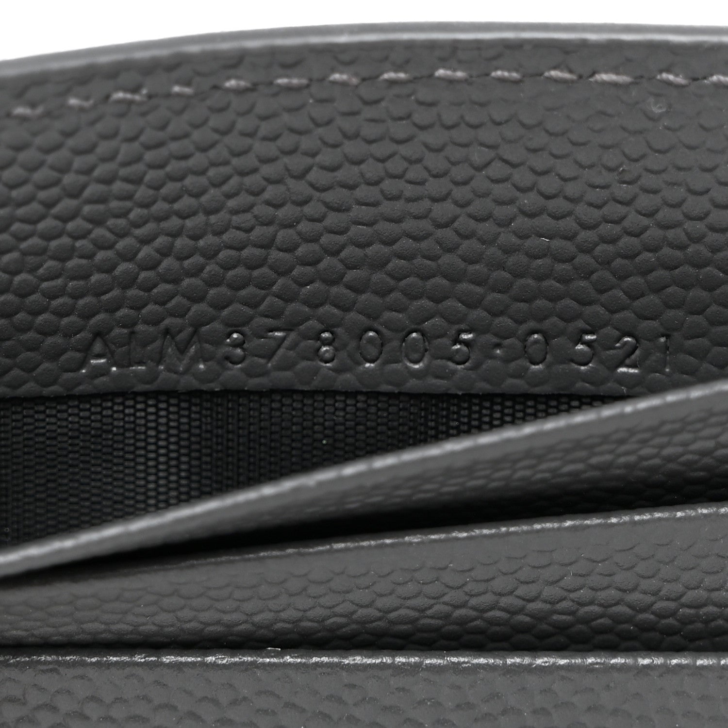 Saint Laurent SAINT LAURENT Grain De Poudre Bill Clip Card Case Grey 7 of 7