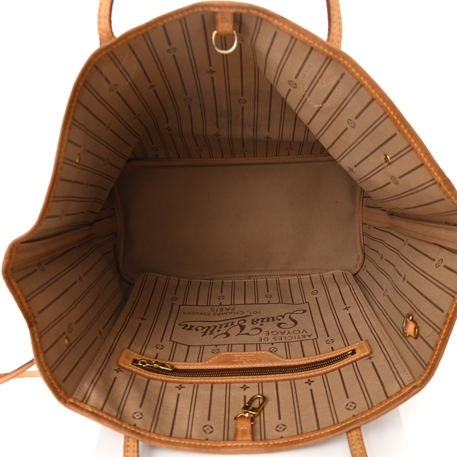 Louis Vuitton Monogram Neverfull MM 6 of 15