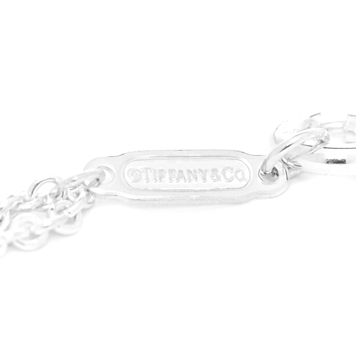 Tiffany Sterling Silver Infinity Double Chain Bracelet 4 of 6
