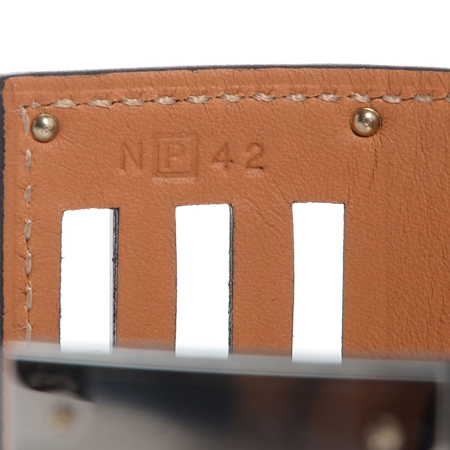 Hermes Chamonix Kelly Dog Bracelet Black 5 of 7