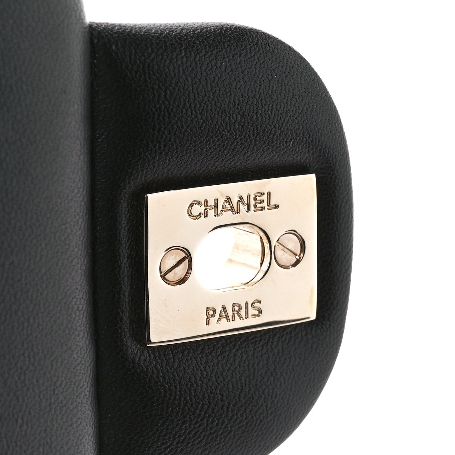Chanel Lambskin Quilted Mini Rectangular Flap Black 7 of 11