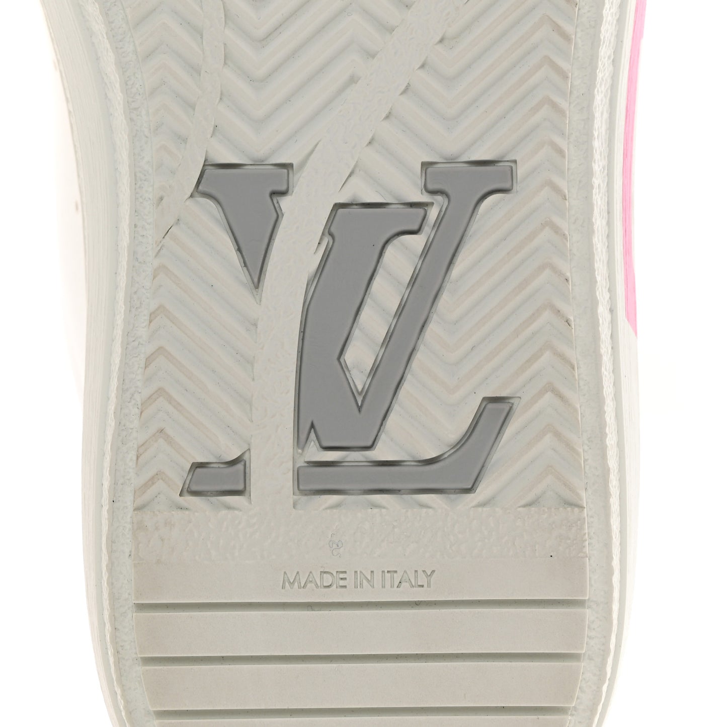 Calfskin Charlie Sneaker 37 White Rose Clair