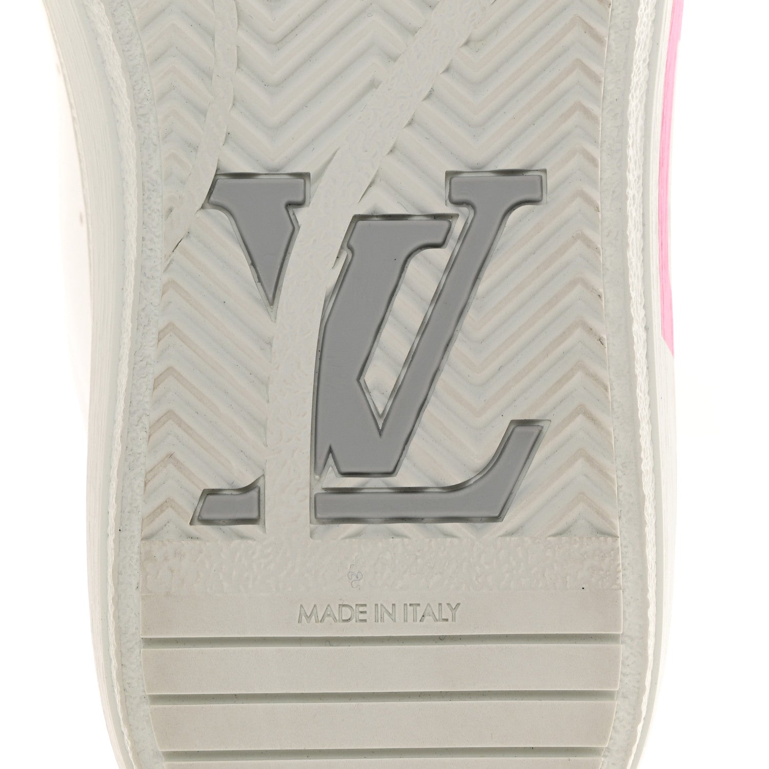 Louis Vuitton Calfskin Charlie Sneaker 37 White Rose Clair 7 of 8