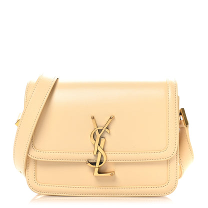 Saint Laurent Smooth Calfskin Small Solferino Satchel Jaune Pale 1 of 10