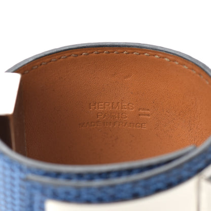 Hermes Lizard Collier De Chien CDC Bracelet T2 Bleu Saphir 4 of 5