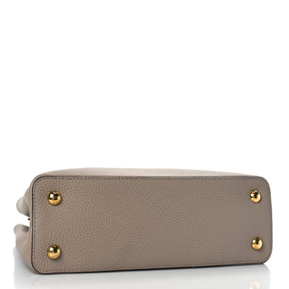 Louis Vuitton Taurillon Capucines PM Galet 4 of 8