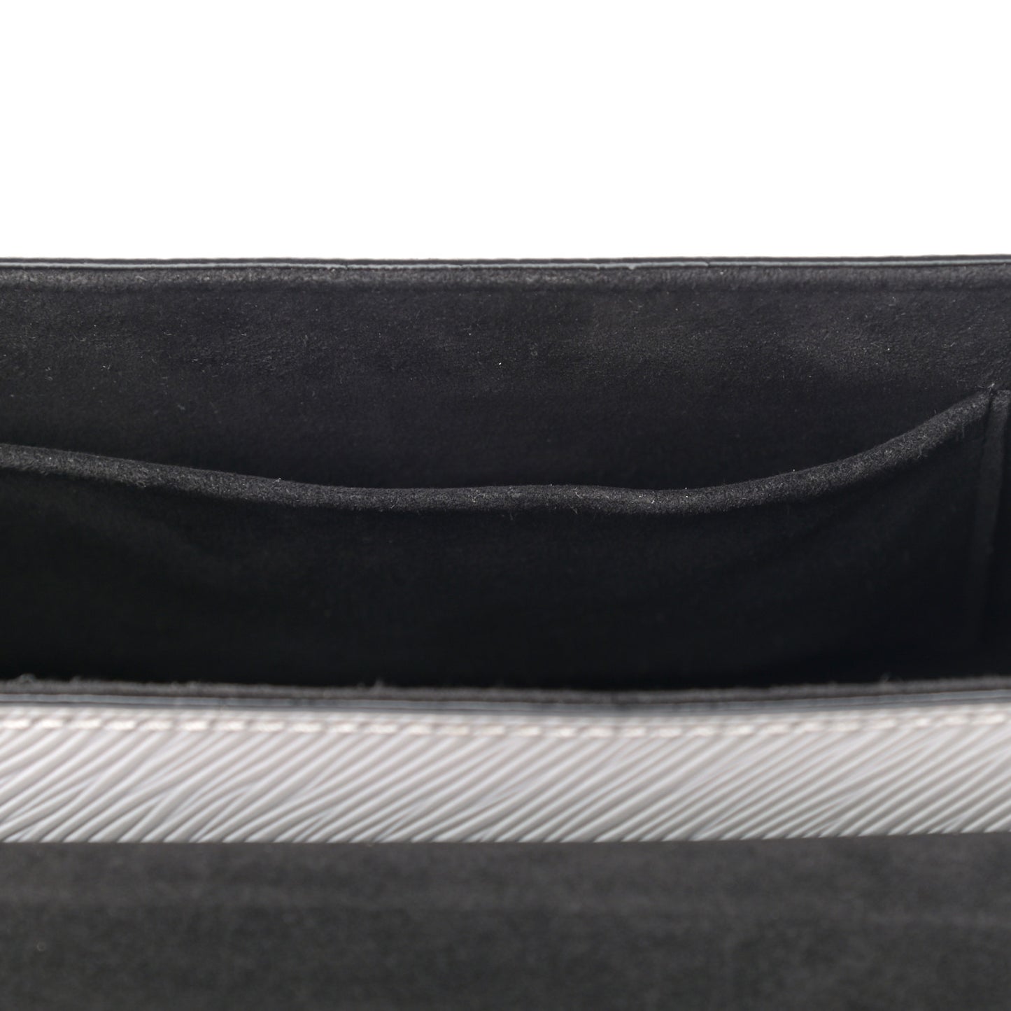 Epi Tortoiseshell Twist Shoulder Bag MM Black White