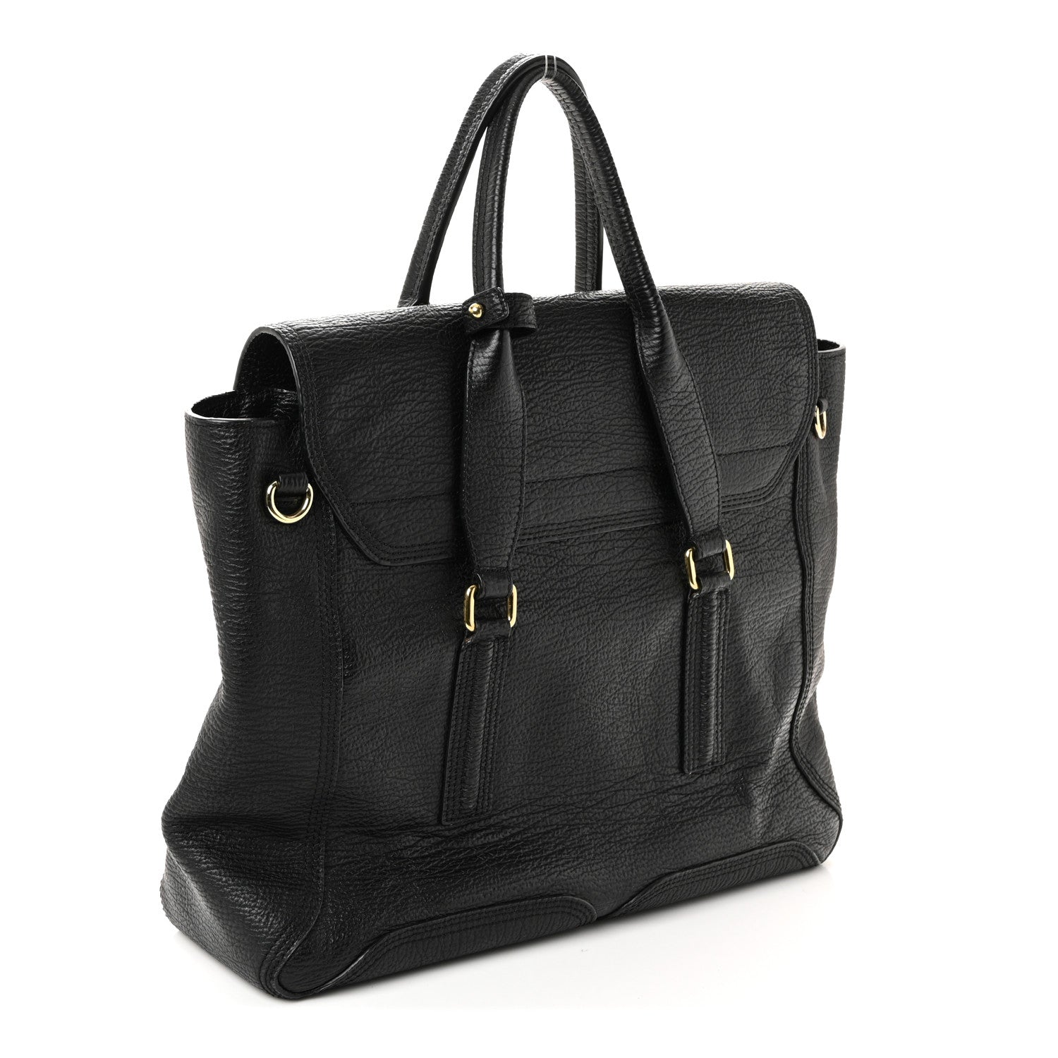 3.1 Phillip Lim ビジネスバッグ オールレザー 黒 3.1 Phillip Lim - Black 31 Hour Bag | HBX