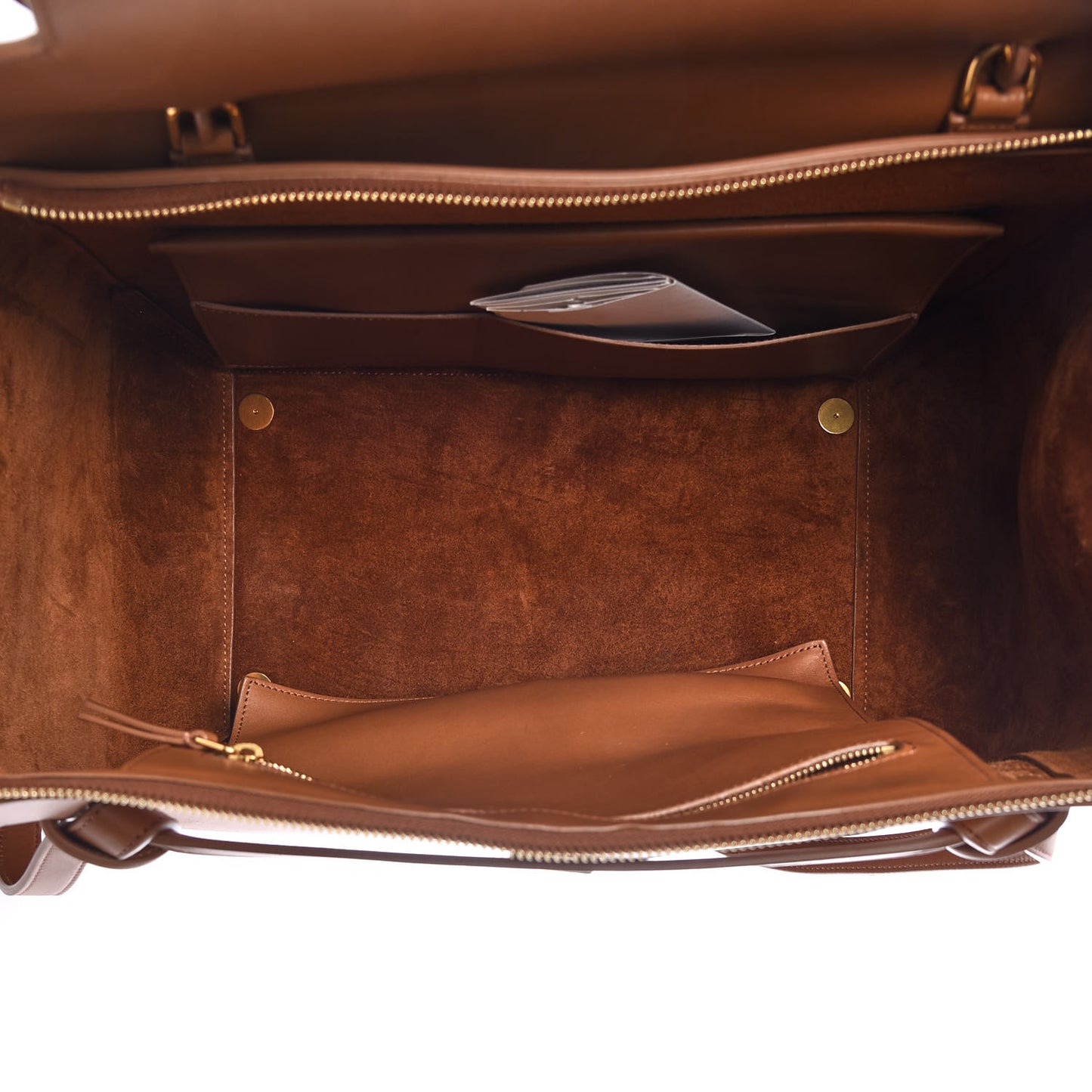 Natural Calfskin Large Belt Bag Tan