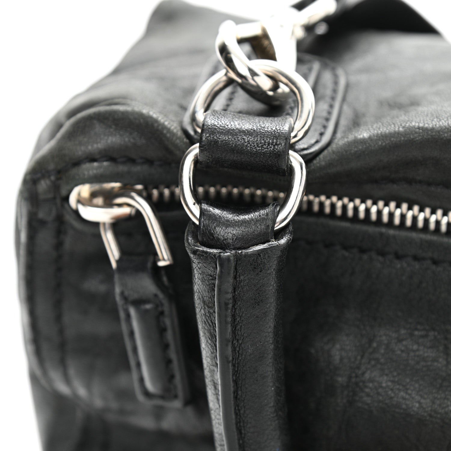 Givenchy Tumbled Sheepskin Small Pandora Black 13 of 18