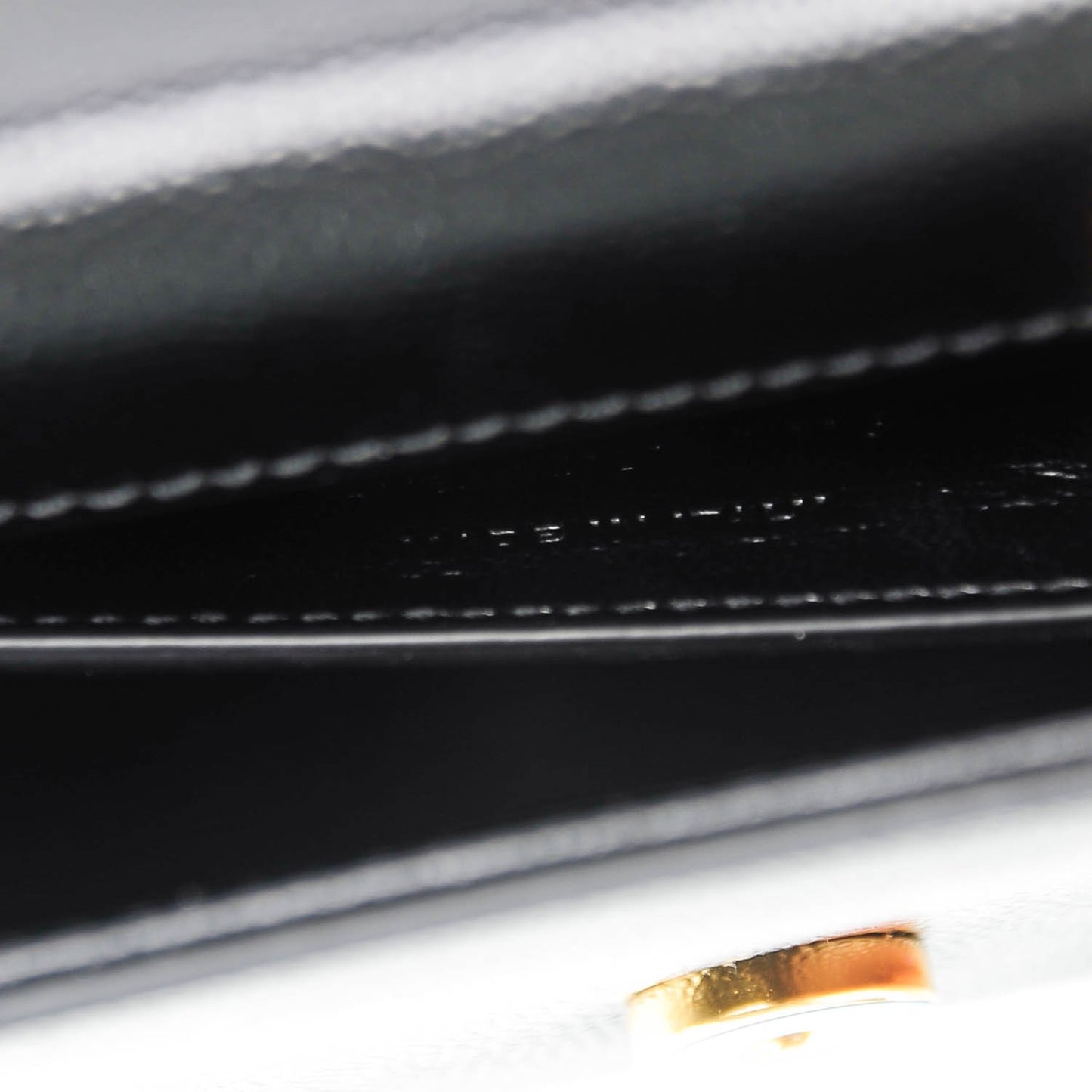 Grain De Poudre Small Monogram Kate Satchel Black