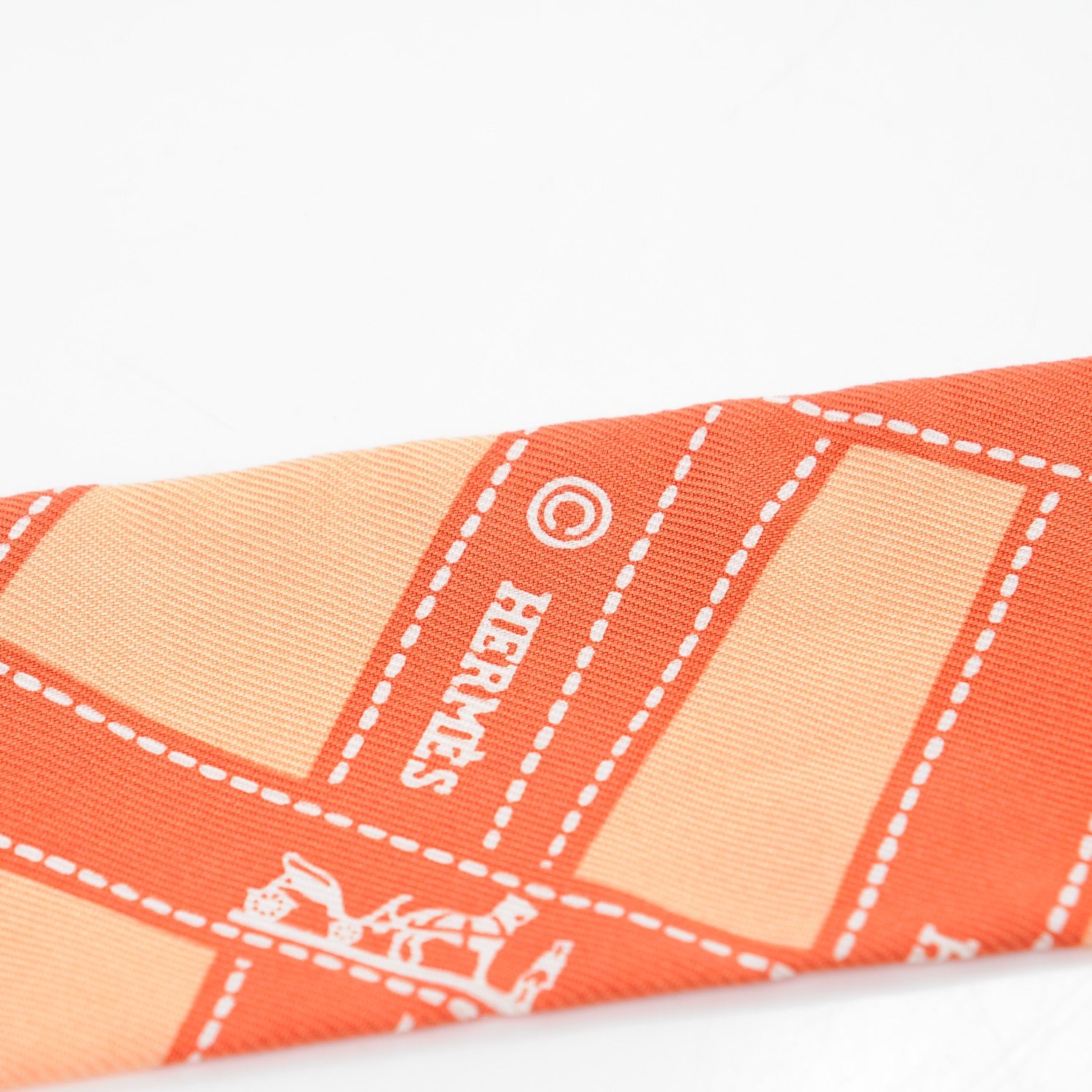 Hermes Silk Bolduc Twilly 4 of 9