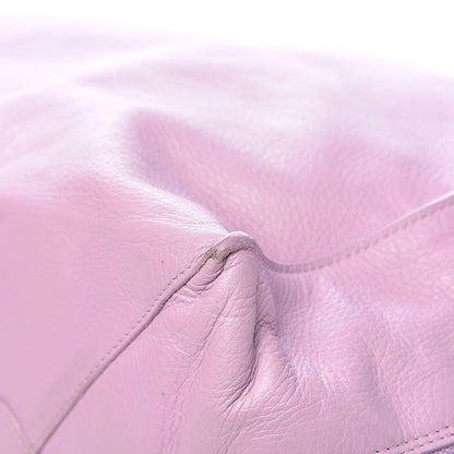 Balenciaga Veau Papier A4 Zip Around Tote Rose Orchid 21 of 22
