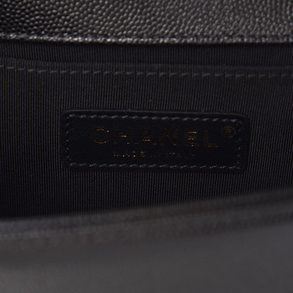 Chanel Caviar Quilted Small Boy Flap Black 6 of 8