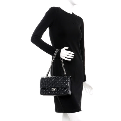 Chanel Caviar Quilted Medium Double Flap Black 3 of 15