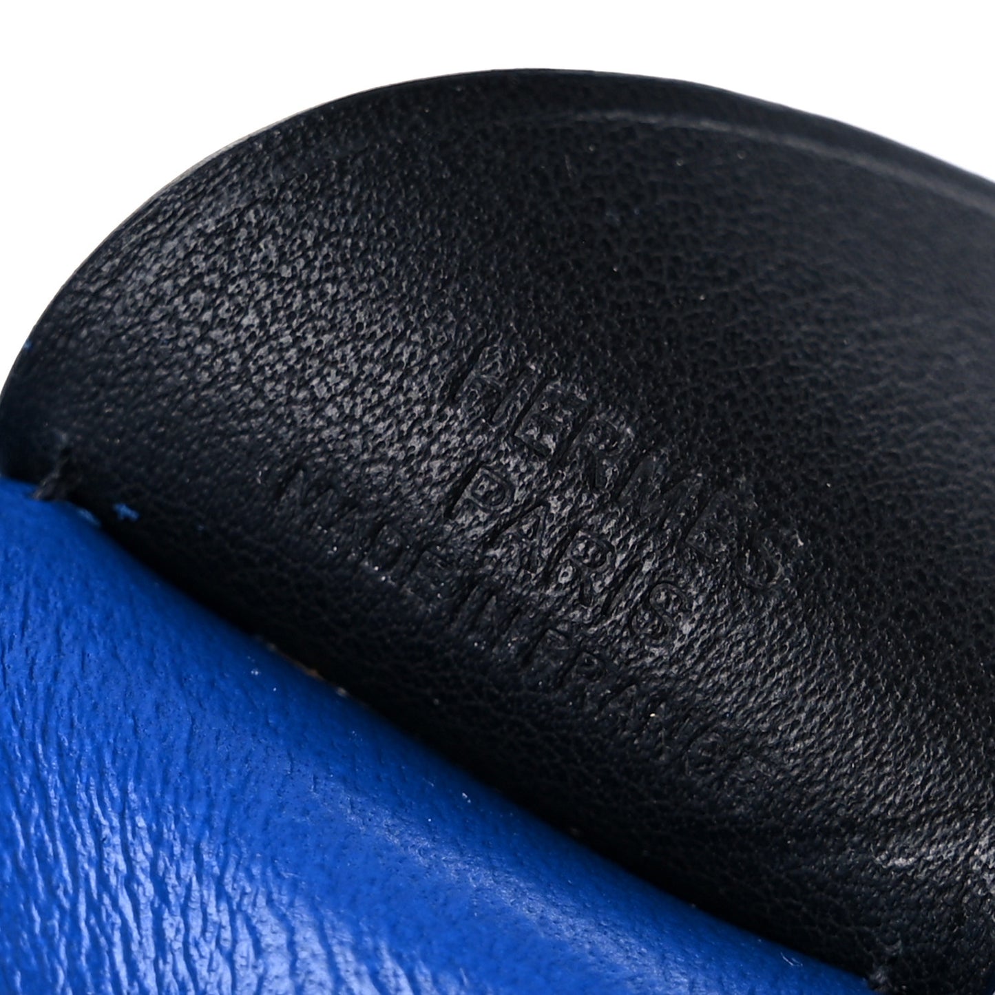 Milo Lambskin Grigri Rodeo Pegase Horse Bag Charm PM Bleu France Nata Black
